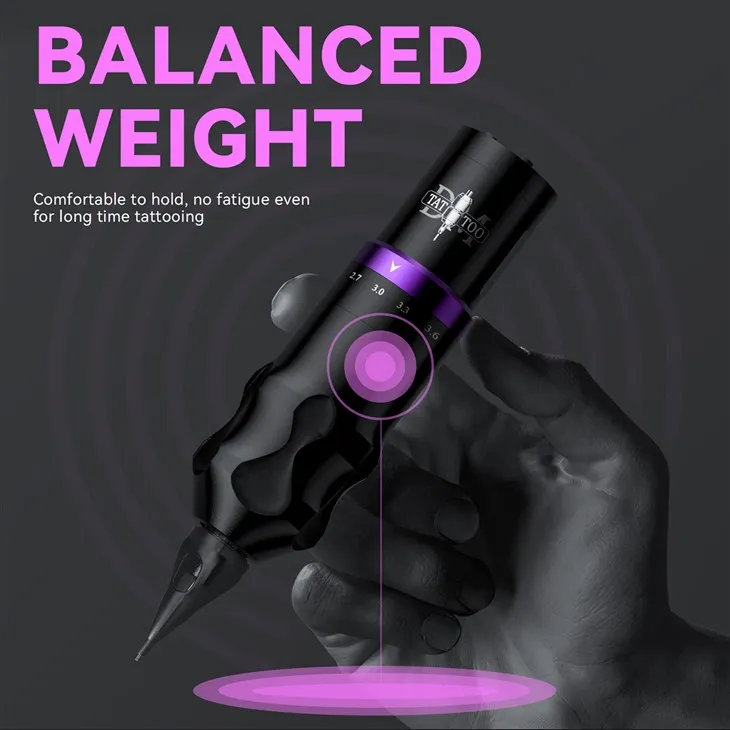 Adjustable Stroke Tattoo Machine Pen