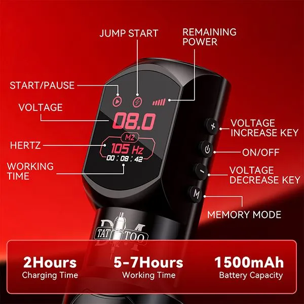 DM Reddragon Wireless Tattoo Machine suppliers